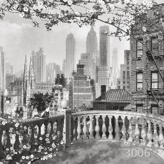 Вид на Нью-Йорк с балкона