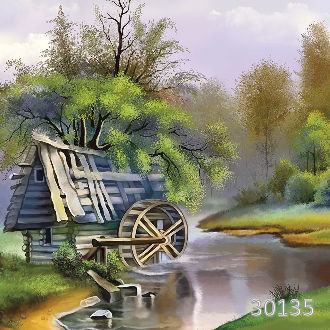 Старая водяная мельница