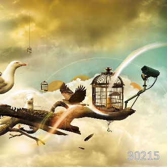 Сюрреалистическая сцена