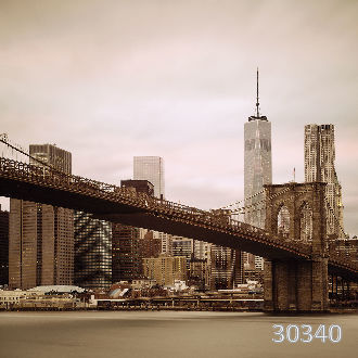 Мост и небоскребы