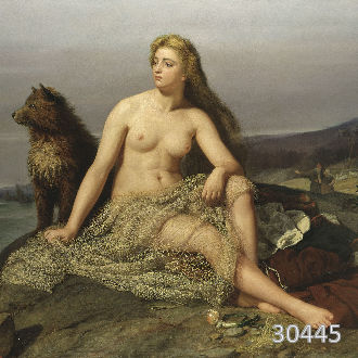 Девушка с собакой