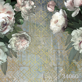 Peonies and geometry