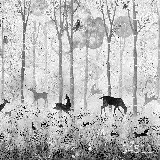 Лесные олени