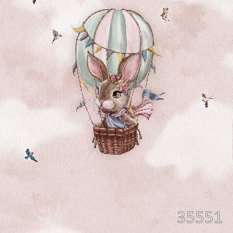 Зайчик на воздушном шаре